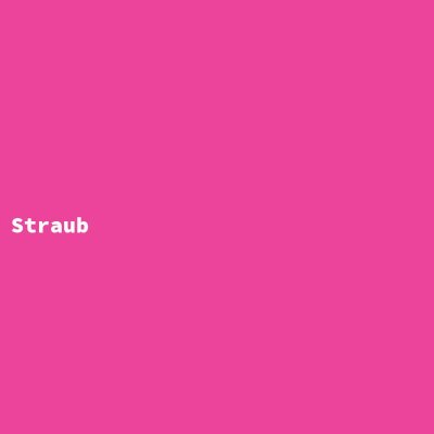 Hersteller: Straub