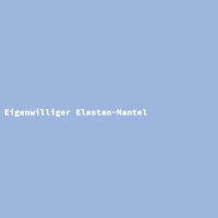Eigenwilliger Elastan-Mantel