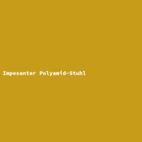 Imposanter Polyamid-Stuhl