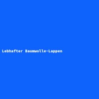 Lebhafter Baumwolle-Lappen